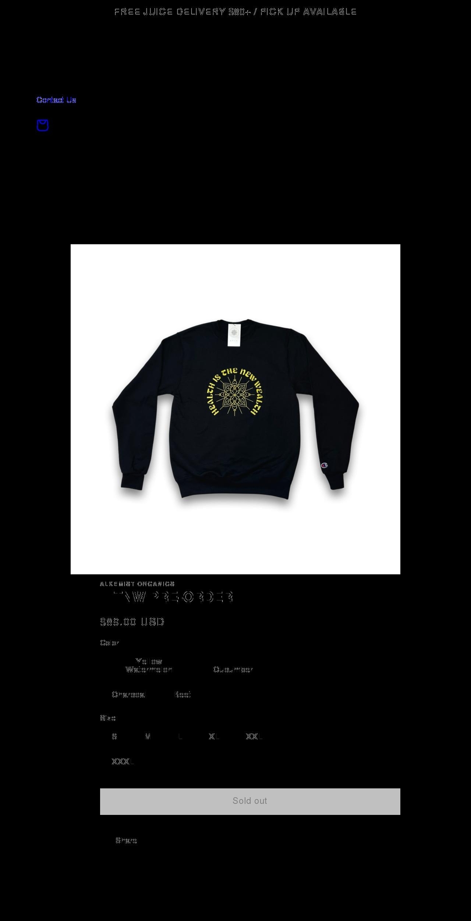 alkemistorganics.com shopify website screenshot