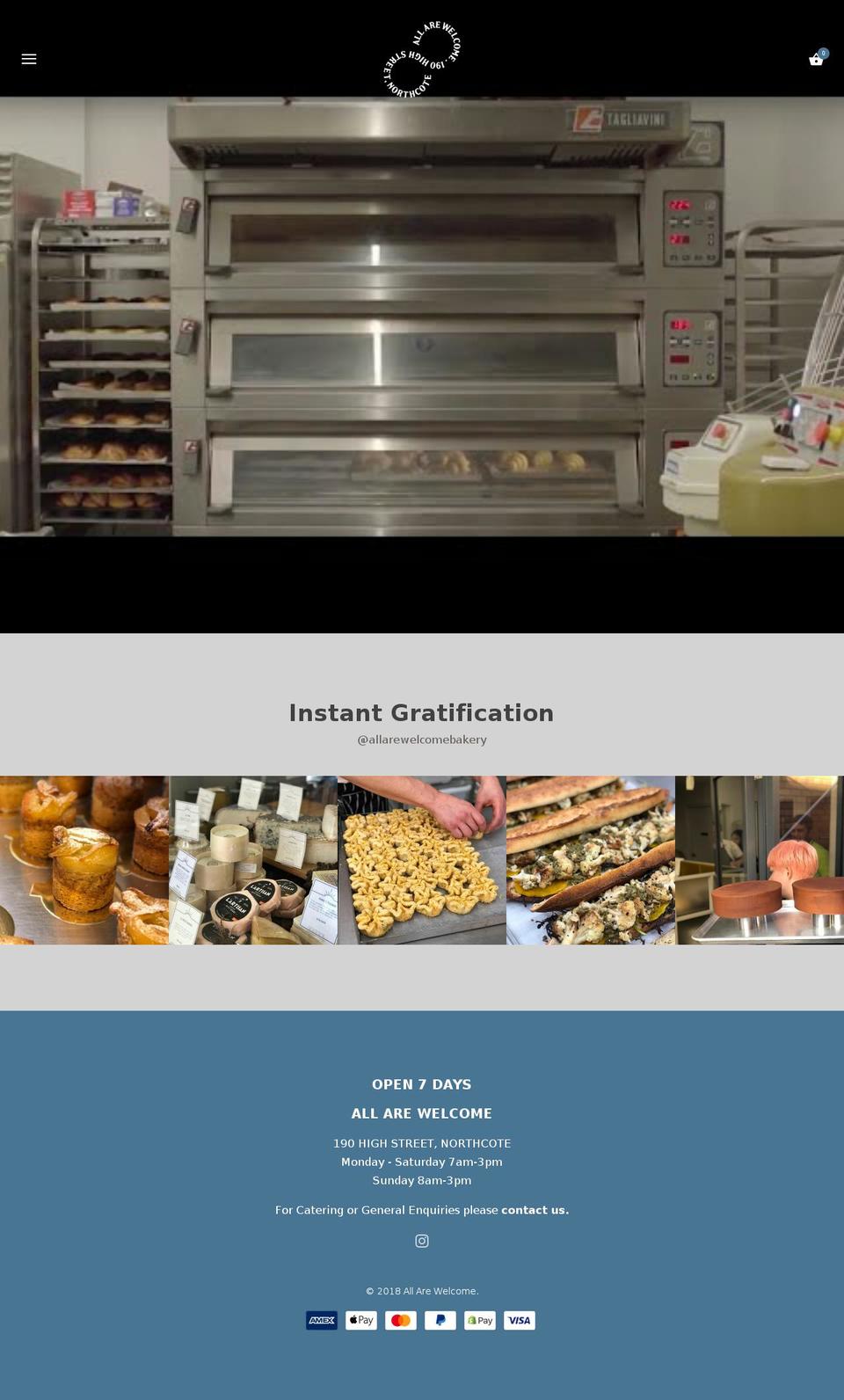 all-are-welcome.com — Shopify storefront screenshot