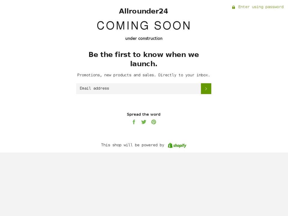 all-rounder24.com shopify website screenshot