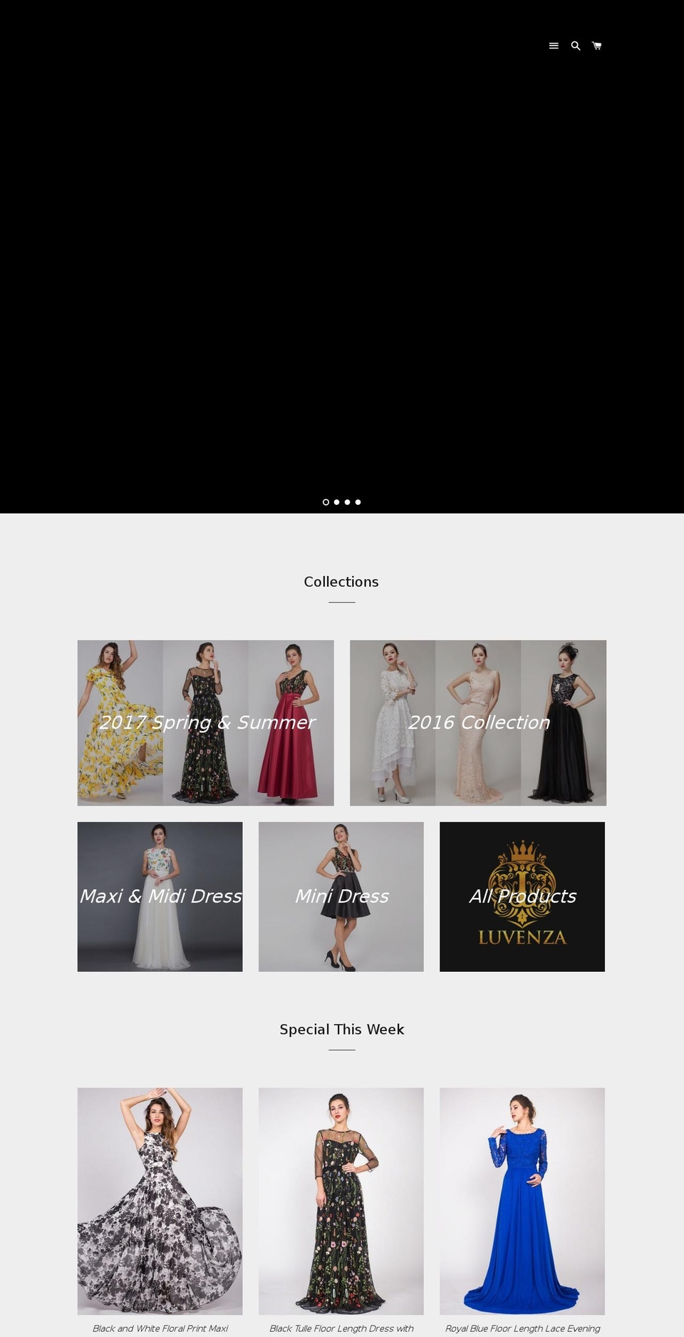 all4dress.com shopify website screenshot