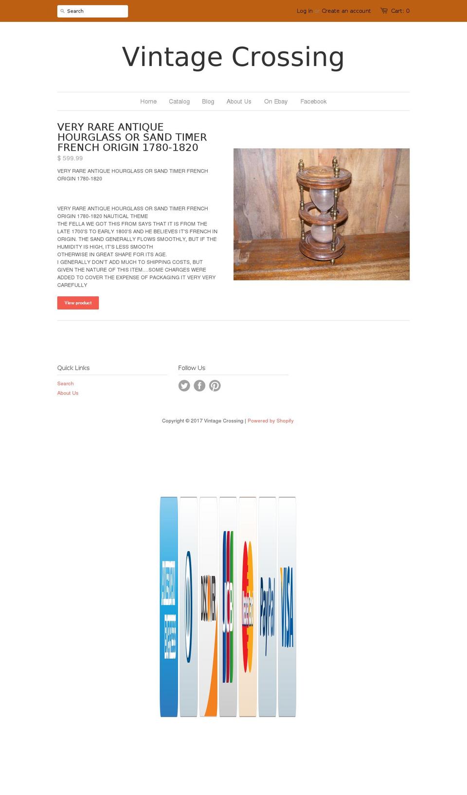 allaboardantiques.com shopify website screenshot
