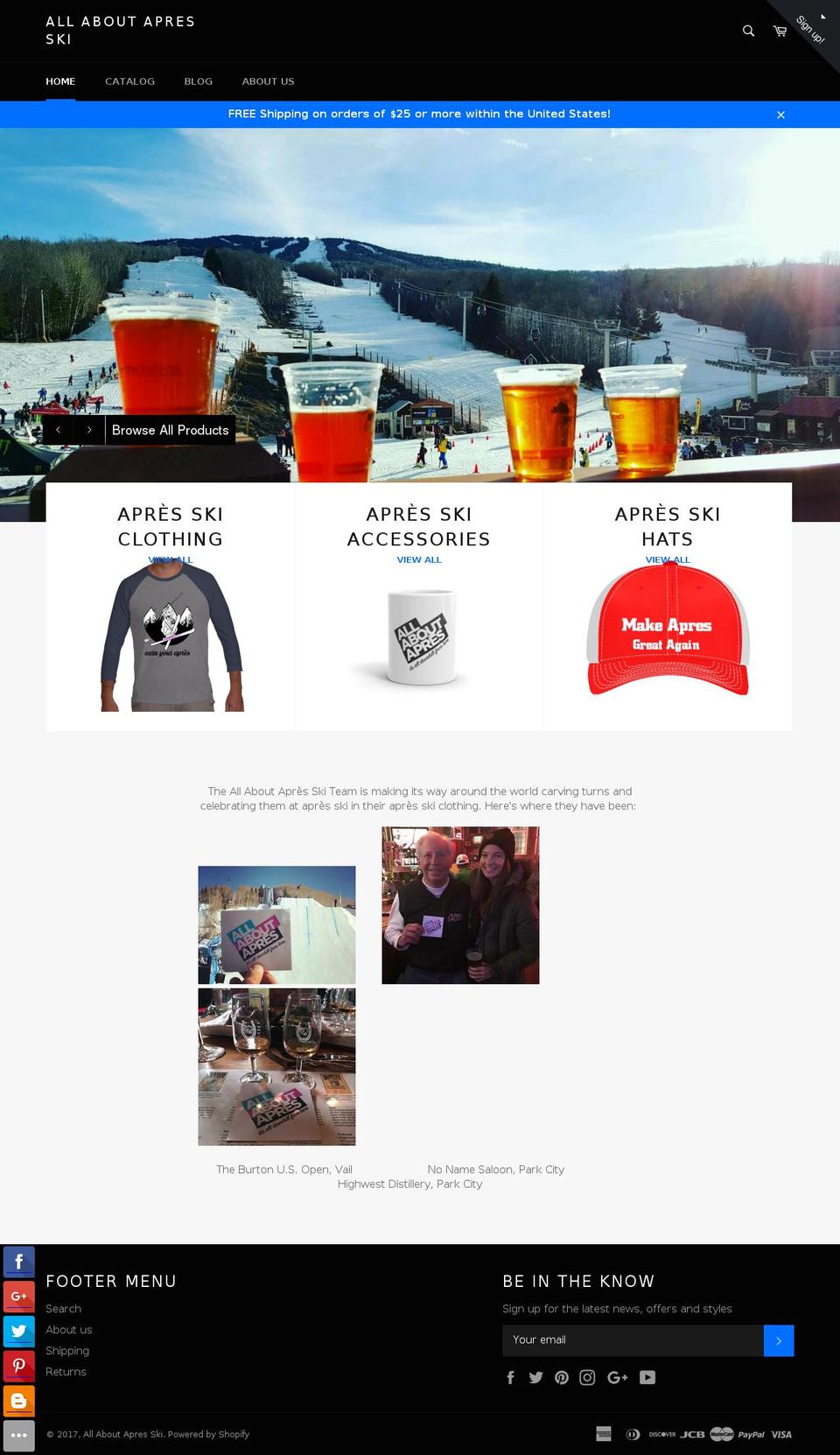 allaboutapresski.com shopify website screenshot