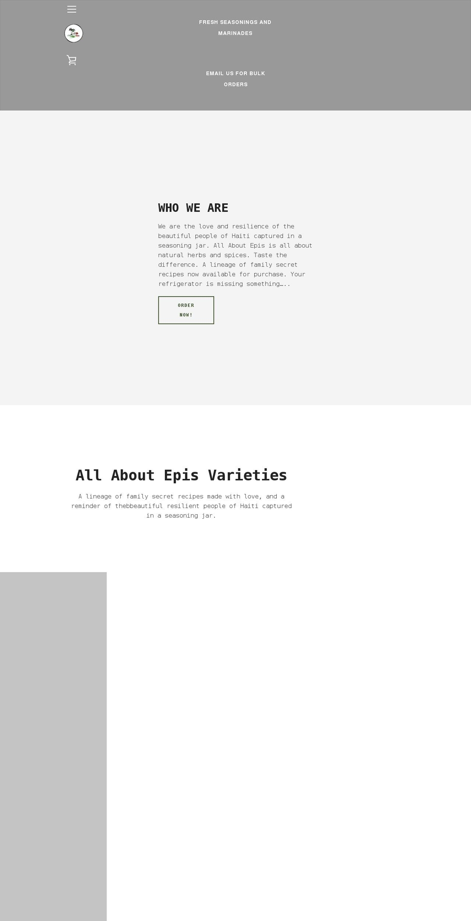 allaboutepis.myshopify.com shopify website screenshot