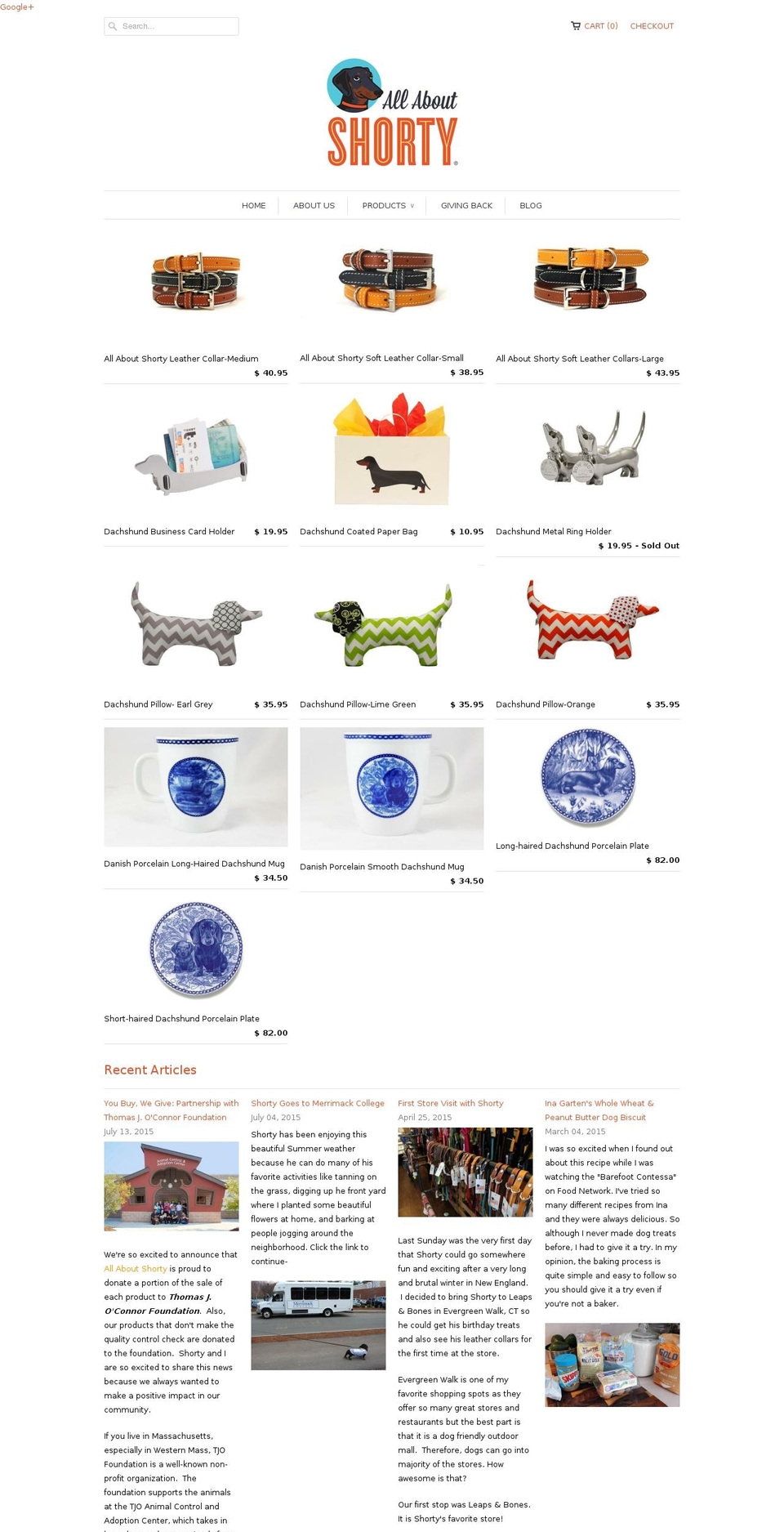 allaboutshorty.com — Shopify storefront screenshot