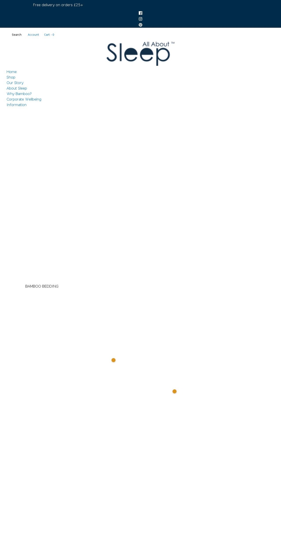 allaboutsleep.co.uk shopify website screenshot