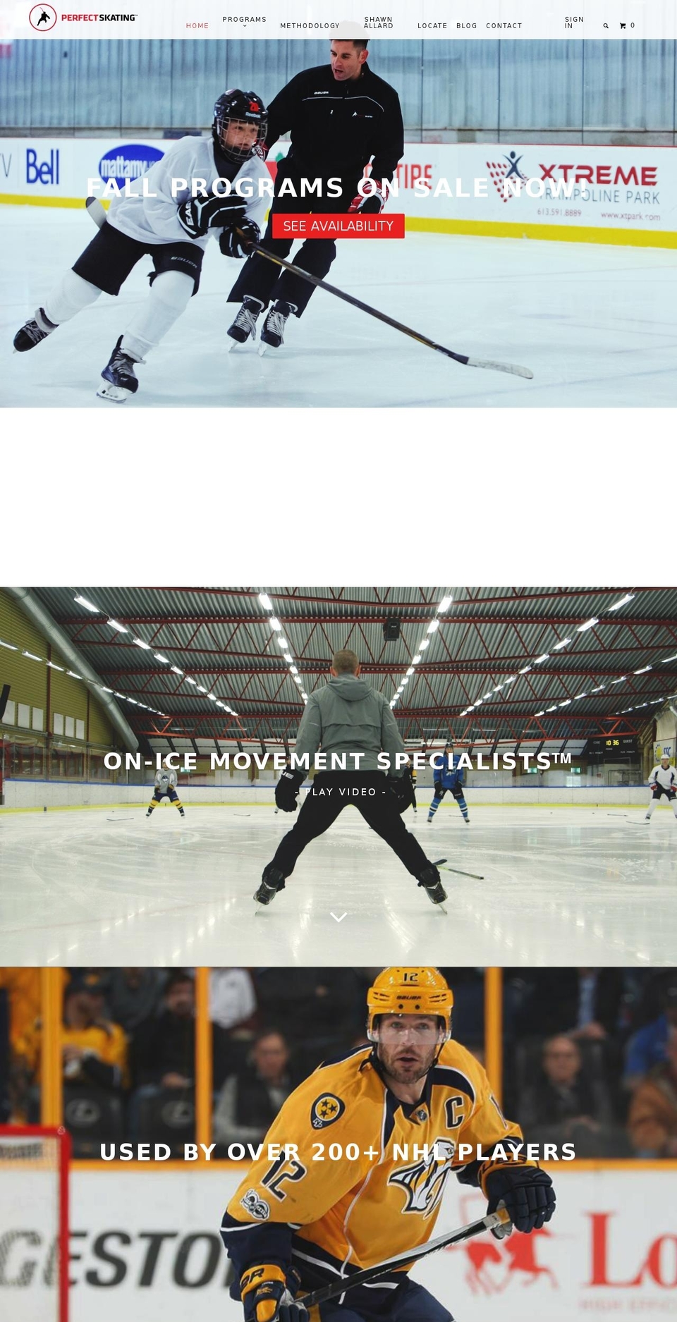allardperfectskating.com — Shopify storefront screenshot