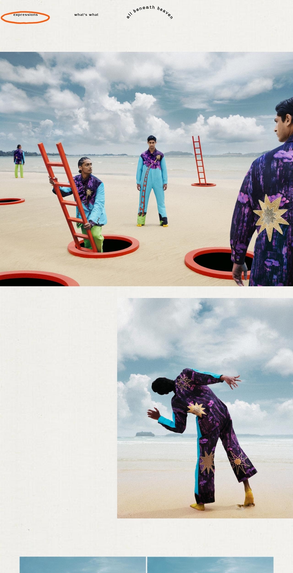 allbeneathheaven.com shopify website screenshot