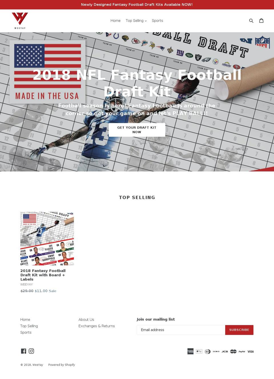 alldaycosplay.com — Shopify storefront screenshot