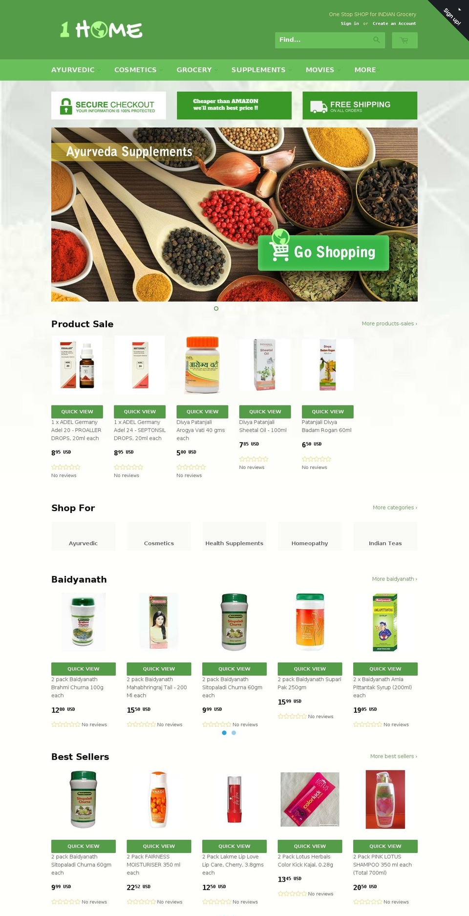 alldesineeds.com shopify website screenshot