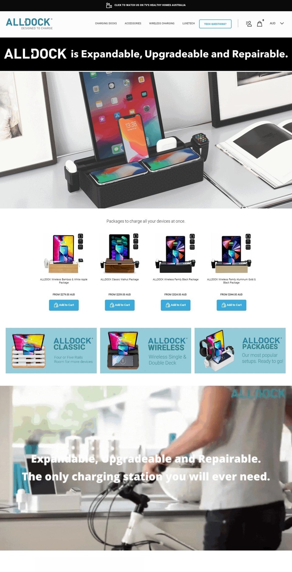 ALLDOCK - Live Shopify theme site example alldock.nz