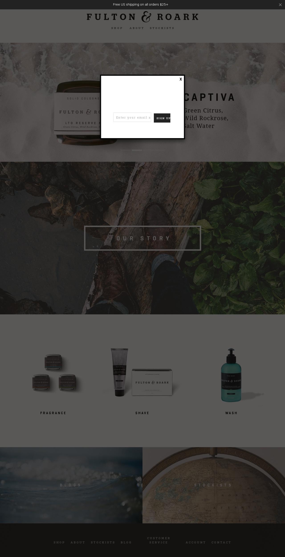 Fulton \u0026 Roark Custom (MC V1.2 - Bold RO) Shopify theme site example allenshafer.com