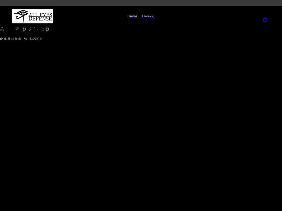 alleyesdef.com shopify website screenshot