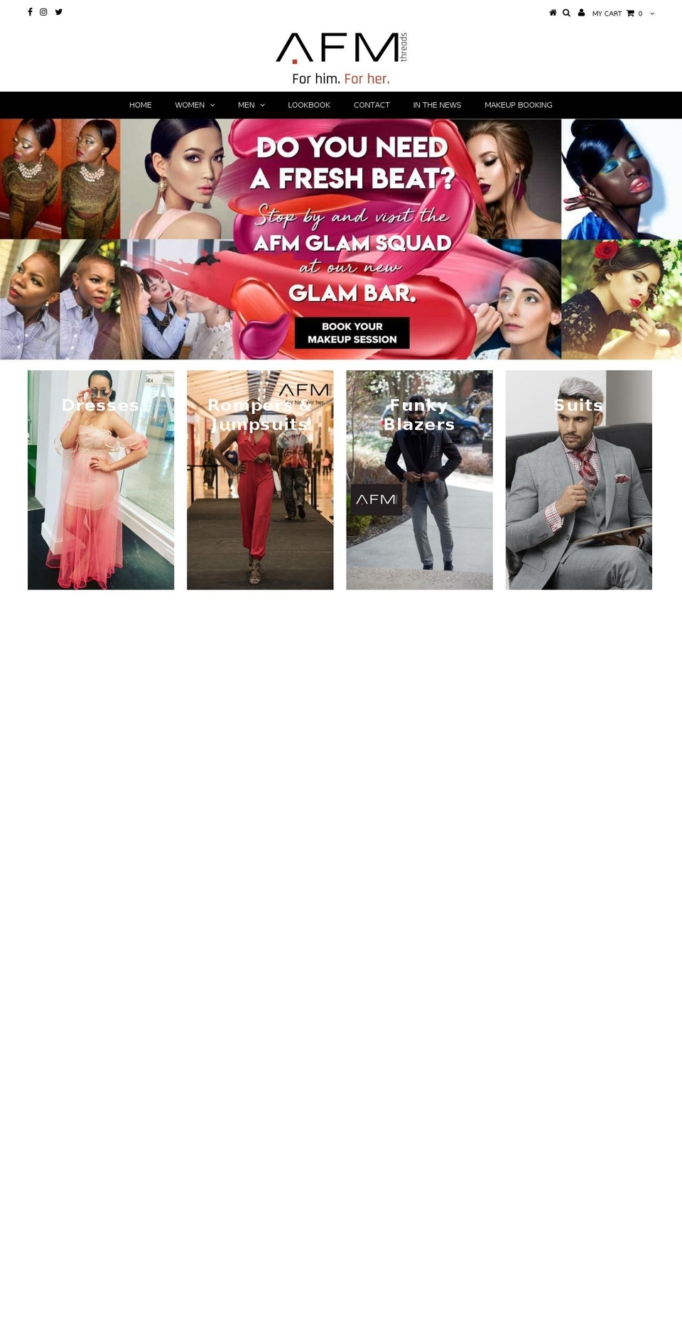 allformenthreads.com — Shopify storefront screenshot