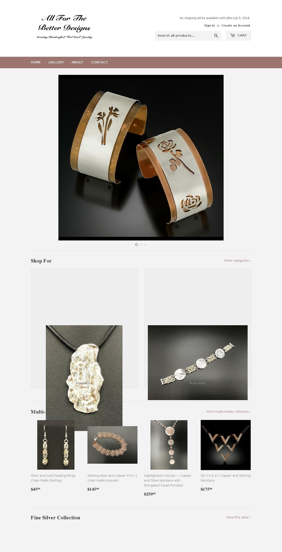 allforthebetterdesigns.com shopify website screenshot