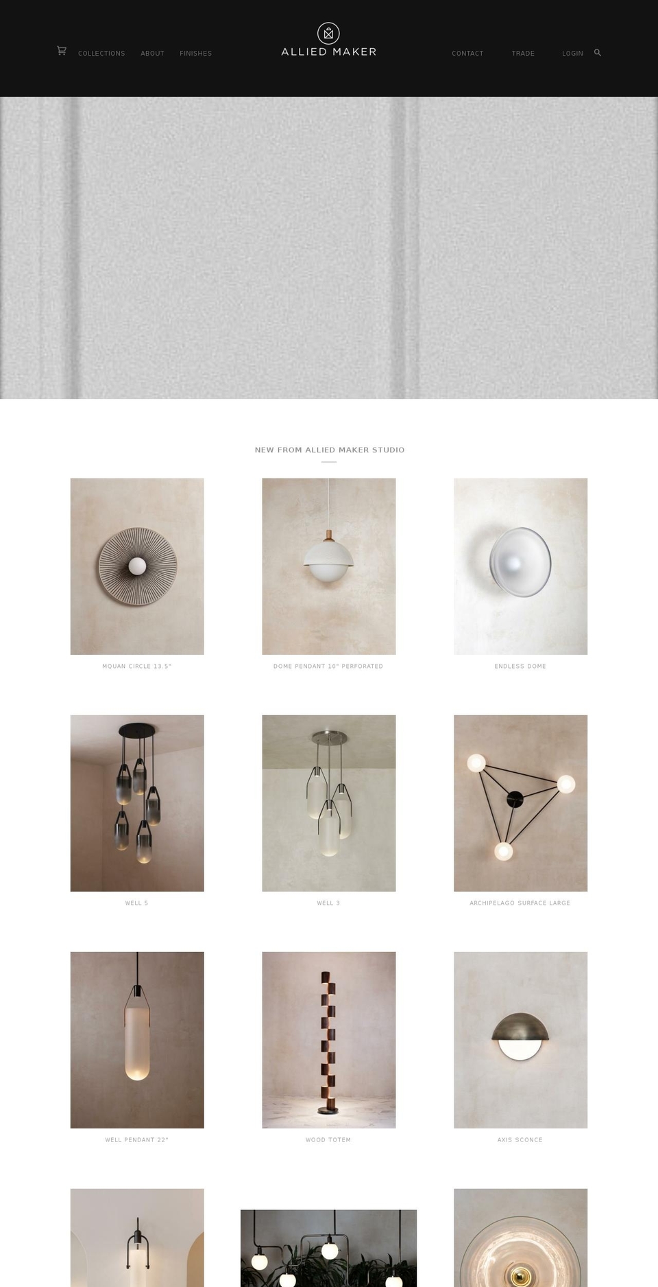 alliedmakers.com shopify website screenshot