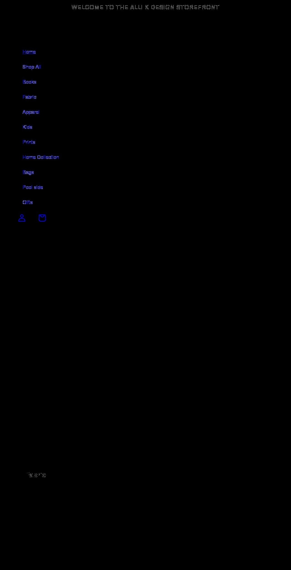 allikdesignshop.com shopify website screenshot