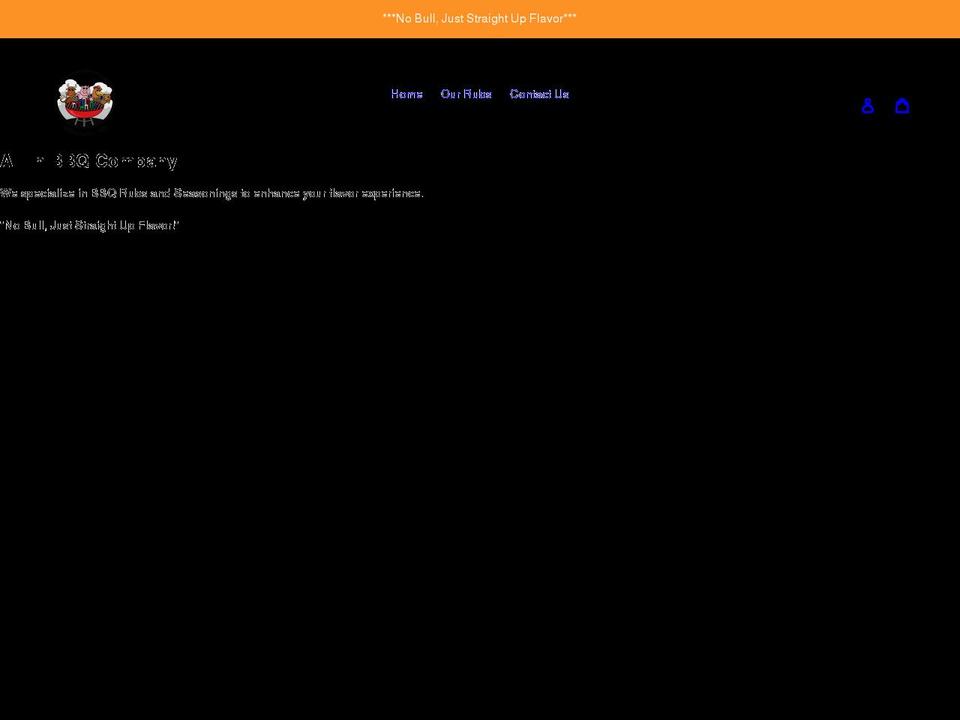 allinbbqco.com shopify website screenshot