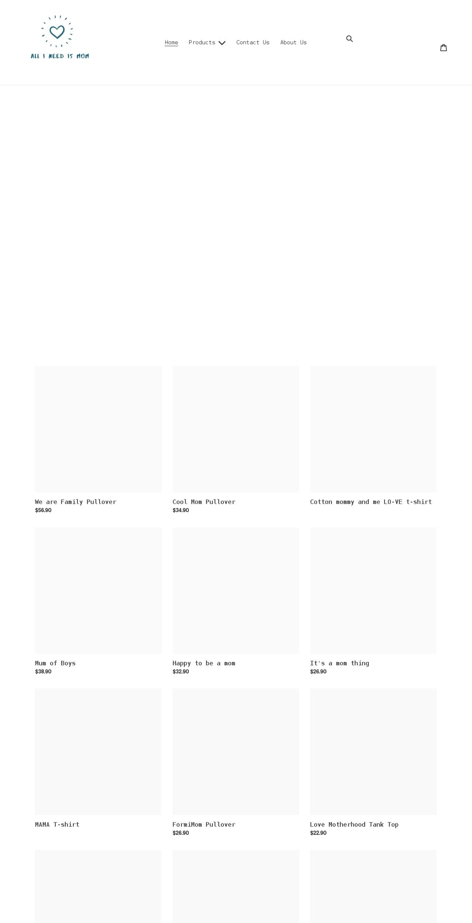 allineedismom.com shopify website screenshot