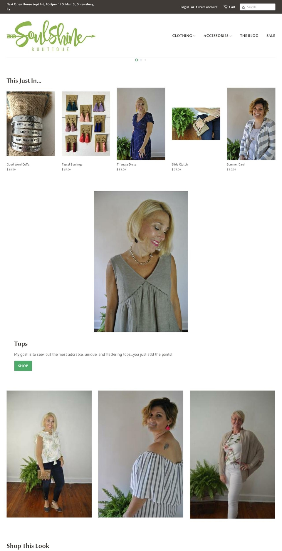 allisongudeman.com — Shopify storefront screenshot