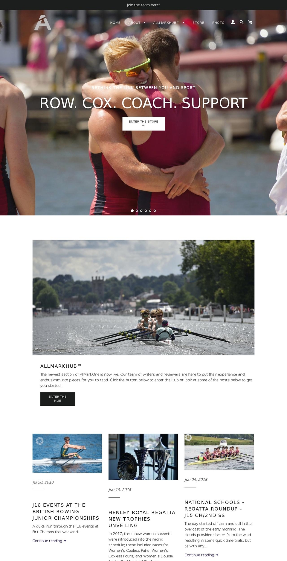 allmarkone.com — Shopify storefront screenshot