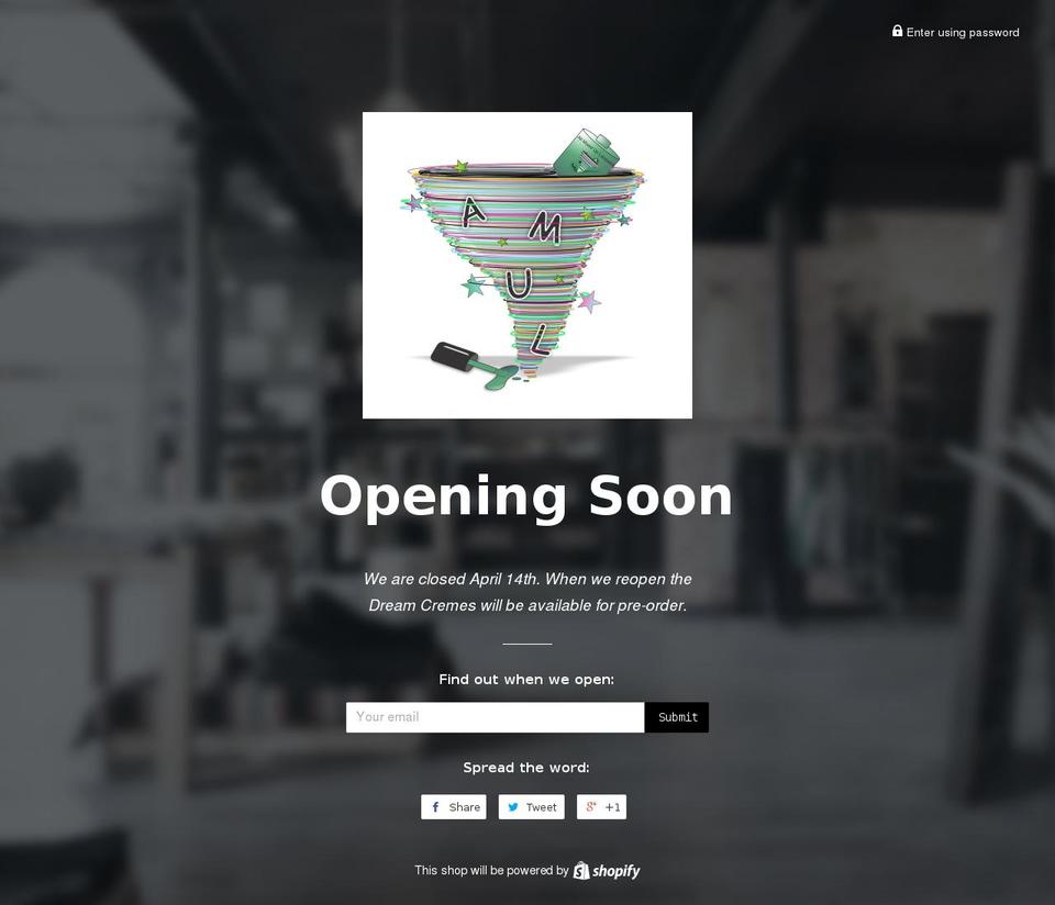 allmixeduplacquers.com shopify website screenshot