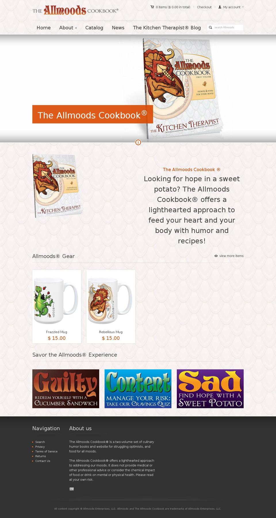 pandora Shopify theme site example allmoods.com