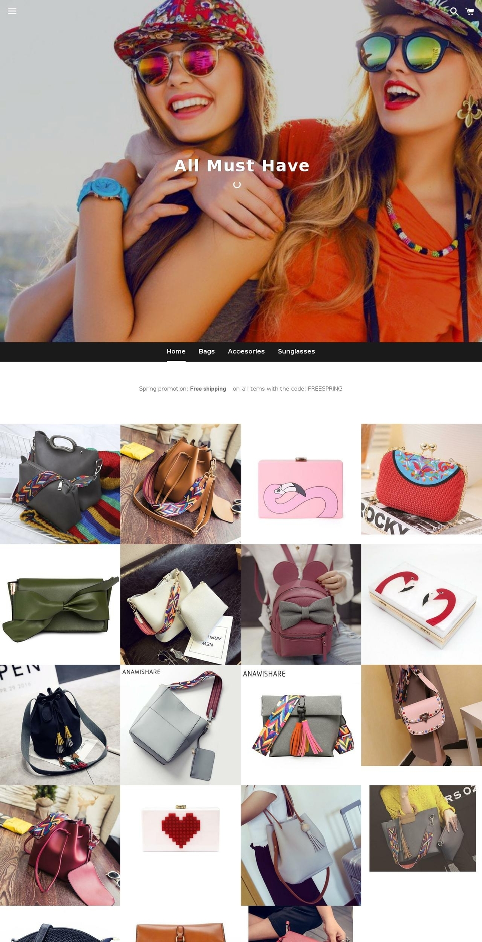 allmusthave.com shopify website screenshot