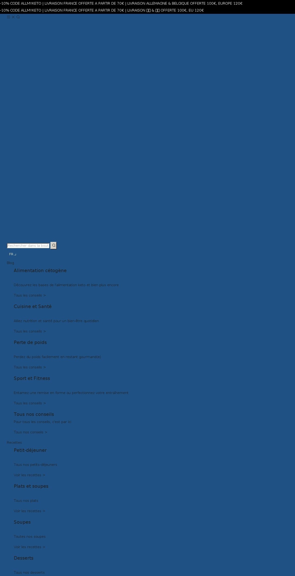 allmyketo.com shopify website screenshot