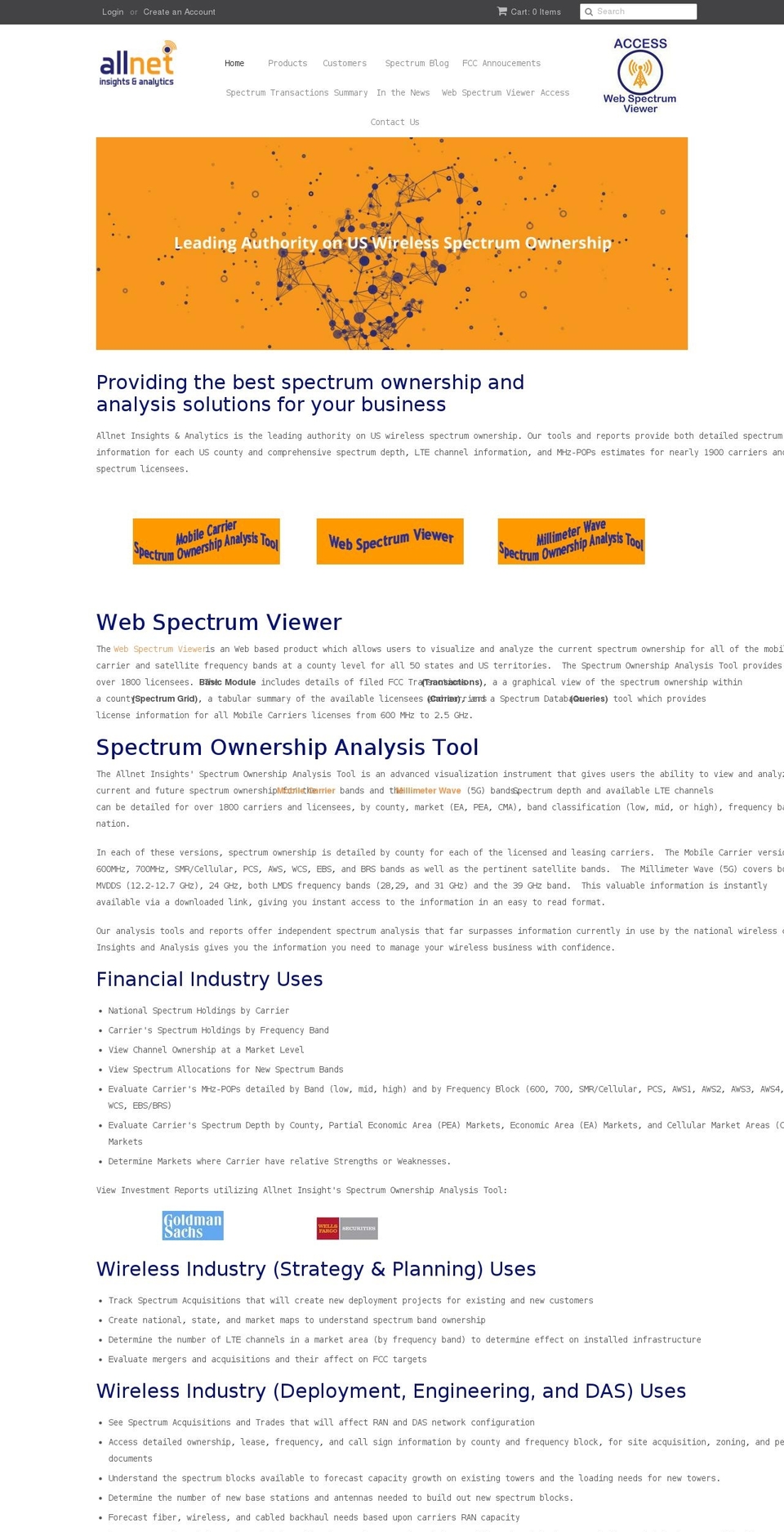 allnetlabs.com — Shopify storefront screenshot