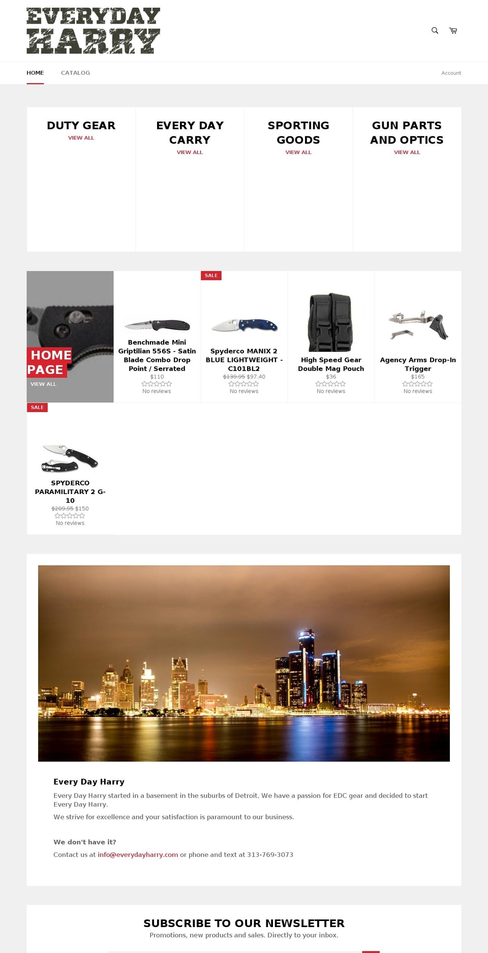 allofthething.com shopify website screenshot