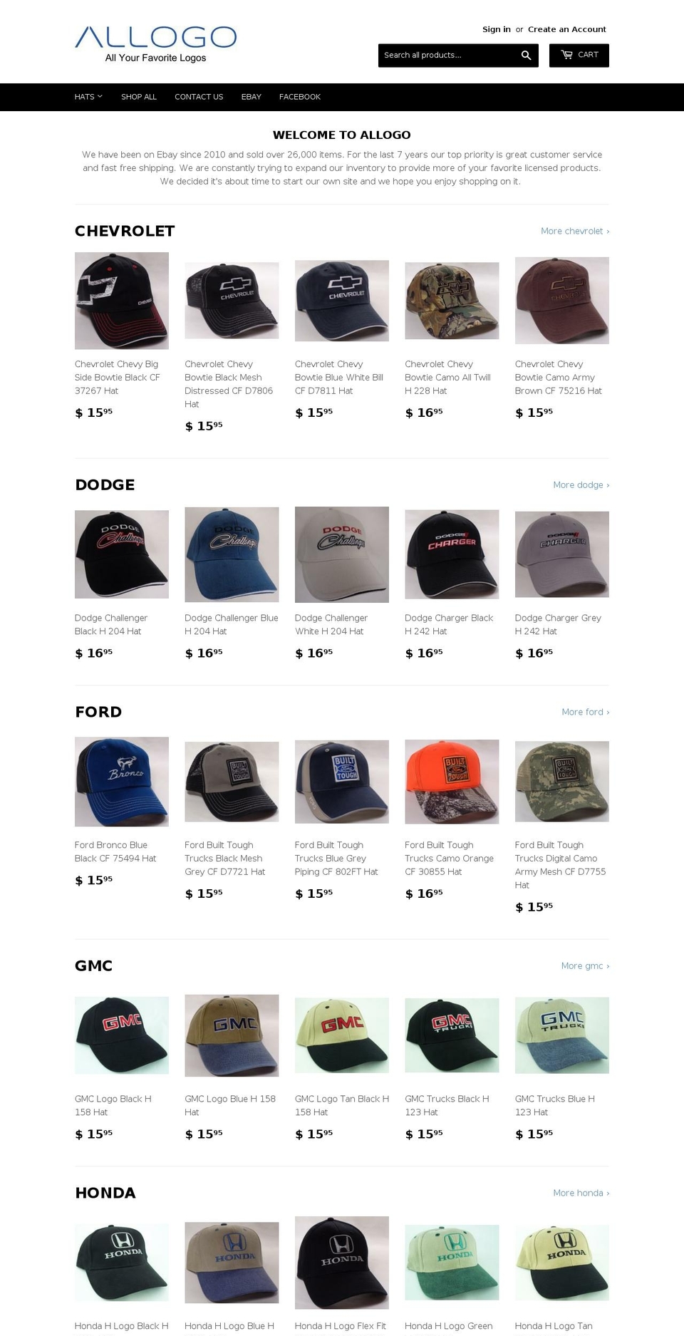 allogoonline.com shopify website screenshot