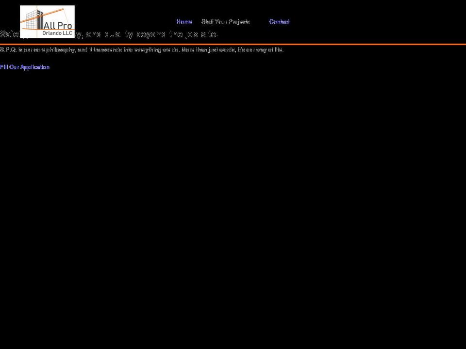 allproorlando.net shopify website screenshot