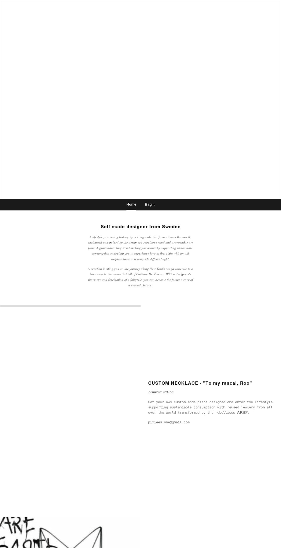 allreclaimedbyp.com shopify website screenshot