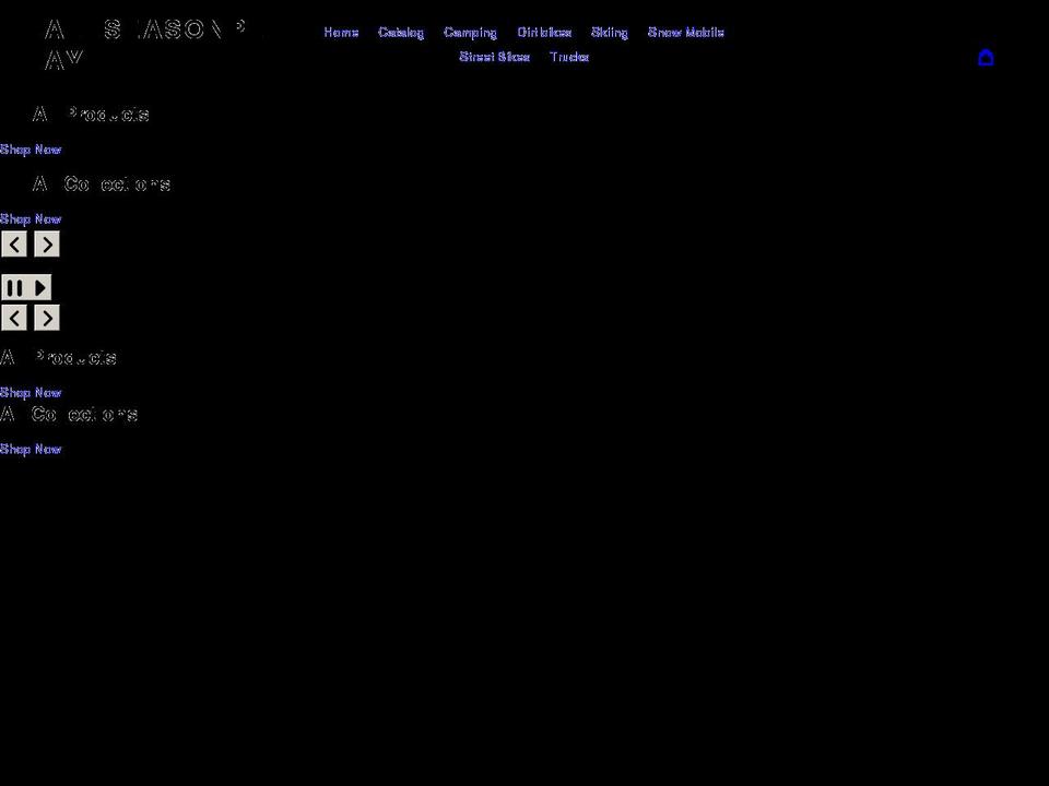 allseasonplay.com shopify website screenshot