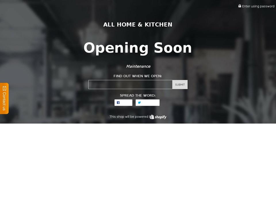 allshoplive.com — Shopify storefront screenshot