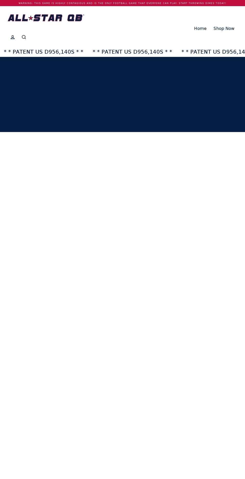 allstarqb.com shopify website screenshot