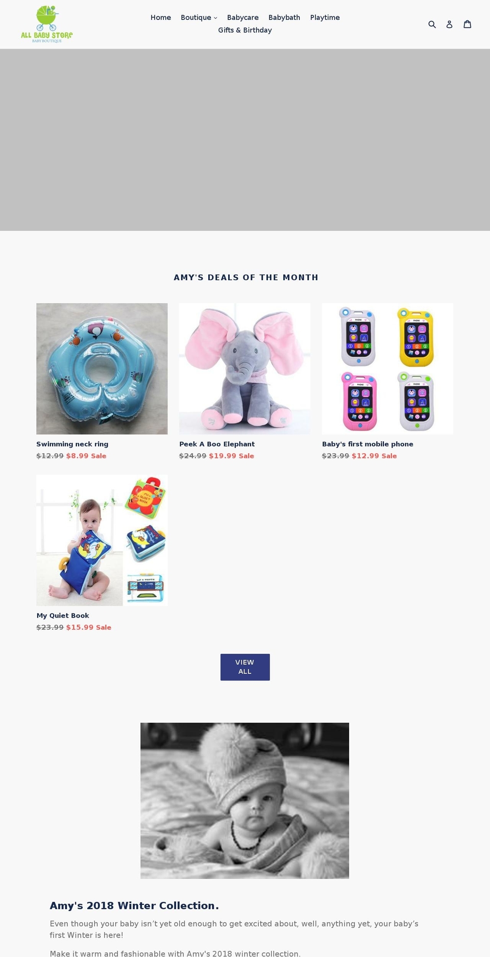 allstorebuisness.com — Shopify storefront screenshot