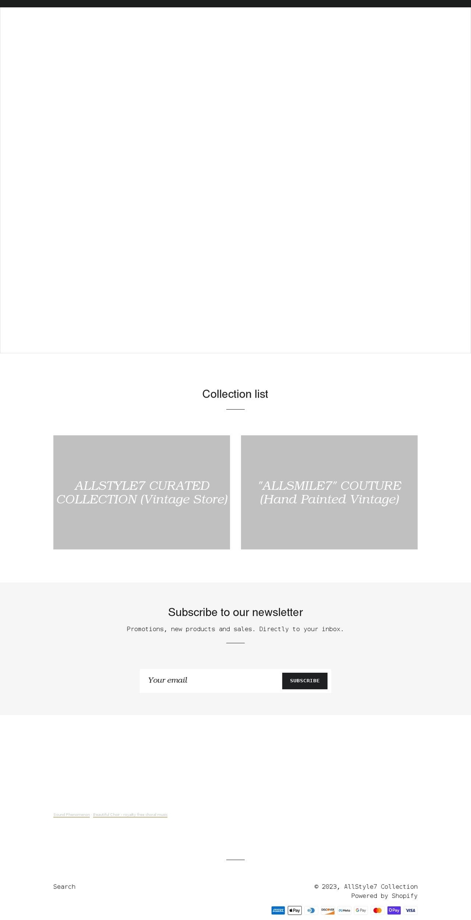 allstyle7.com shopify website screenshot