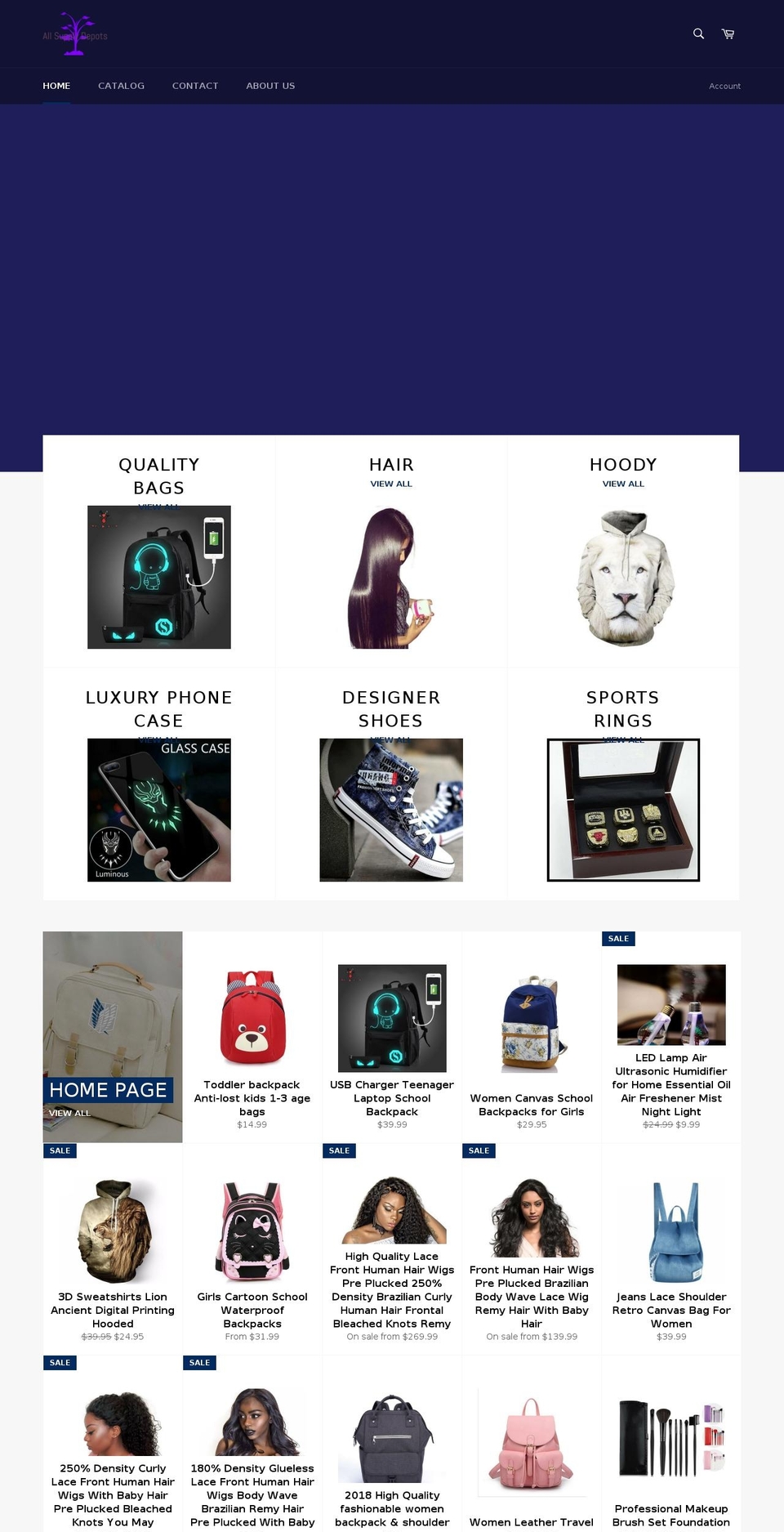 allsupplydepots.com — Shopify storefront screenshot