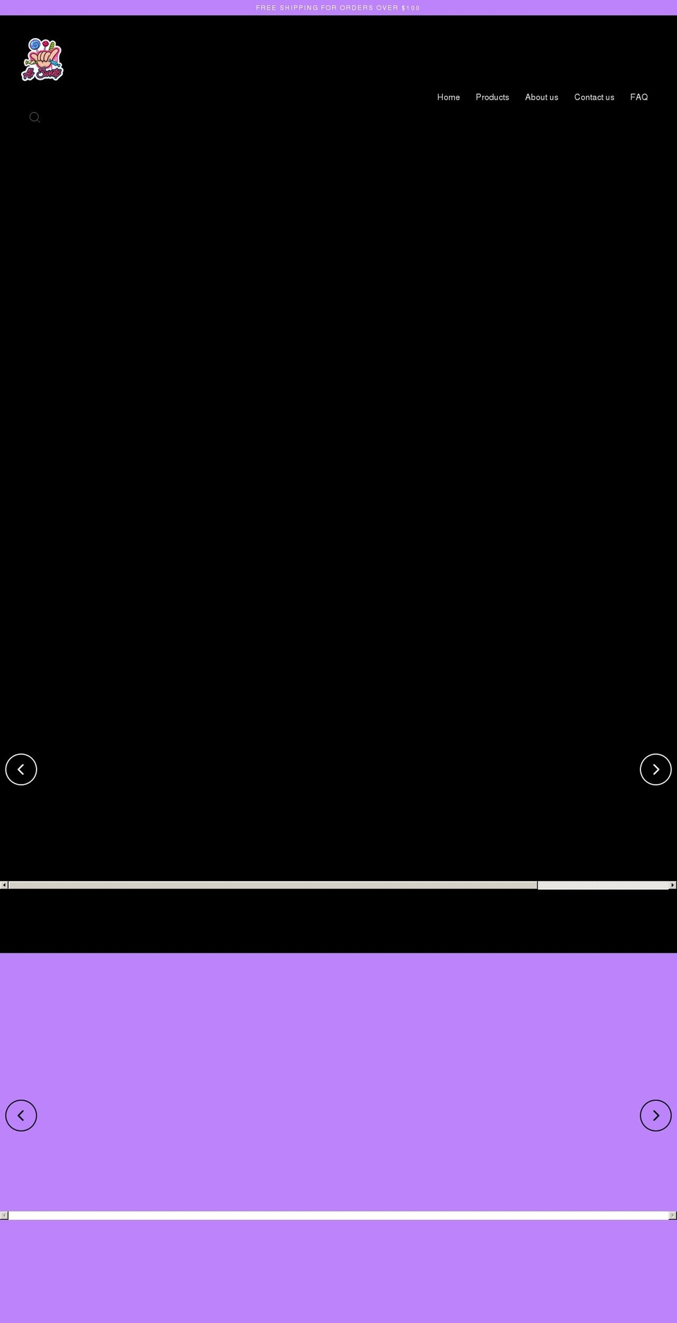 allsweets.com.au shopify website screenshot
