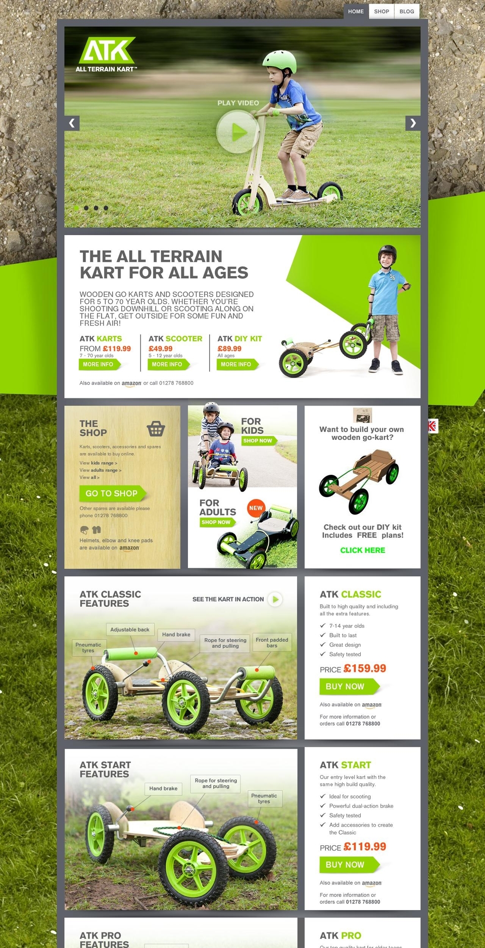 allterrainkart.com shopify website screenshot