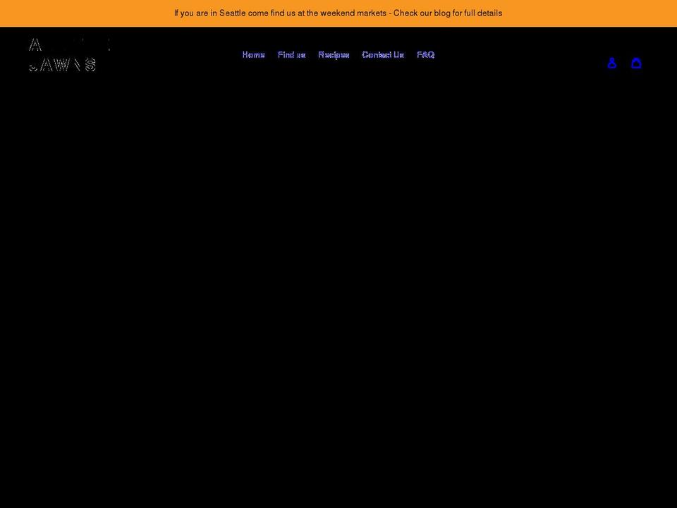allthejawns.com shopify website screenshot