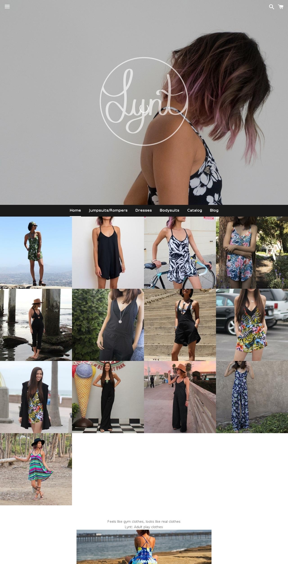 allthingslynt.com shopify website screenshot