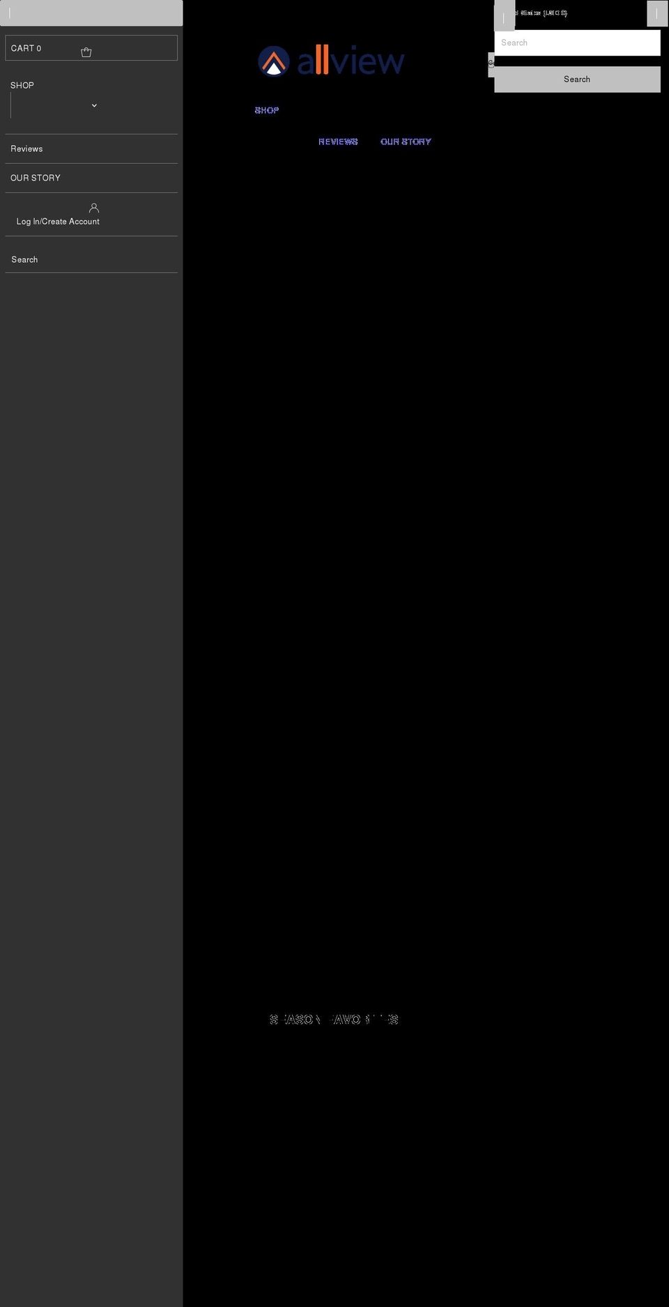 allviewshop.com — Shopify storefront screenshot