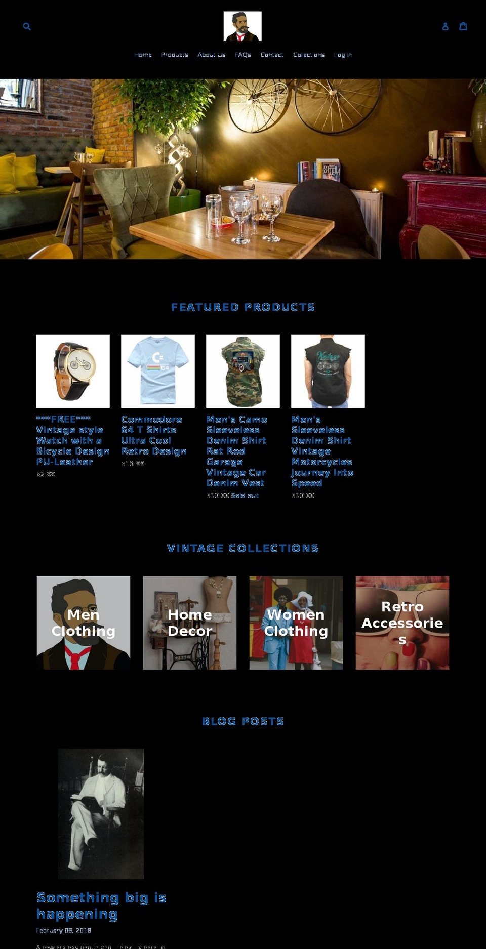 allvintageeverything.com shopify website screenshot