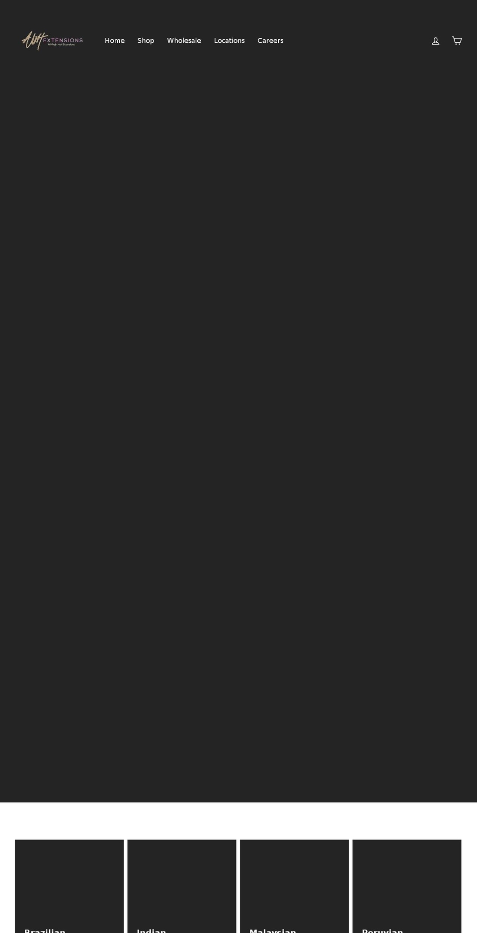 allvirginhairnewjersey.com — Shopify storefront screenshot