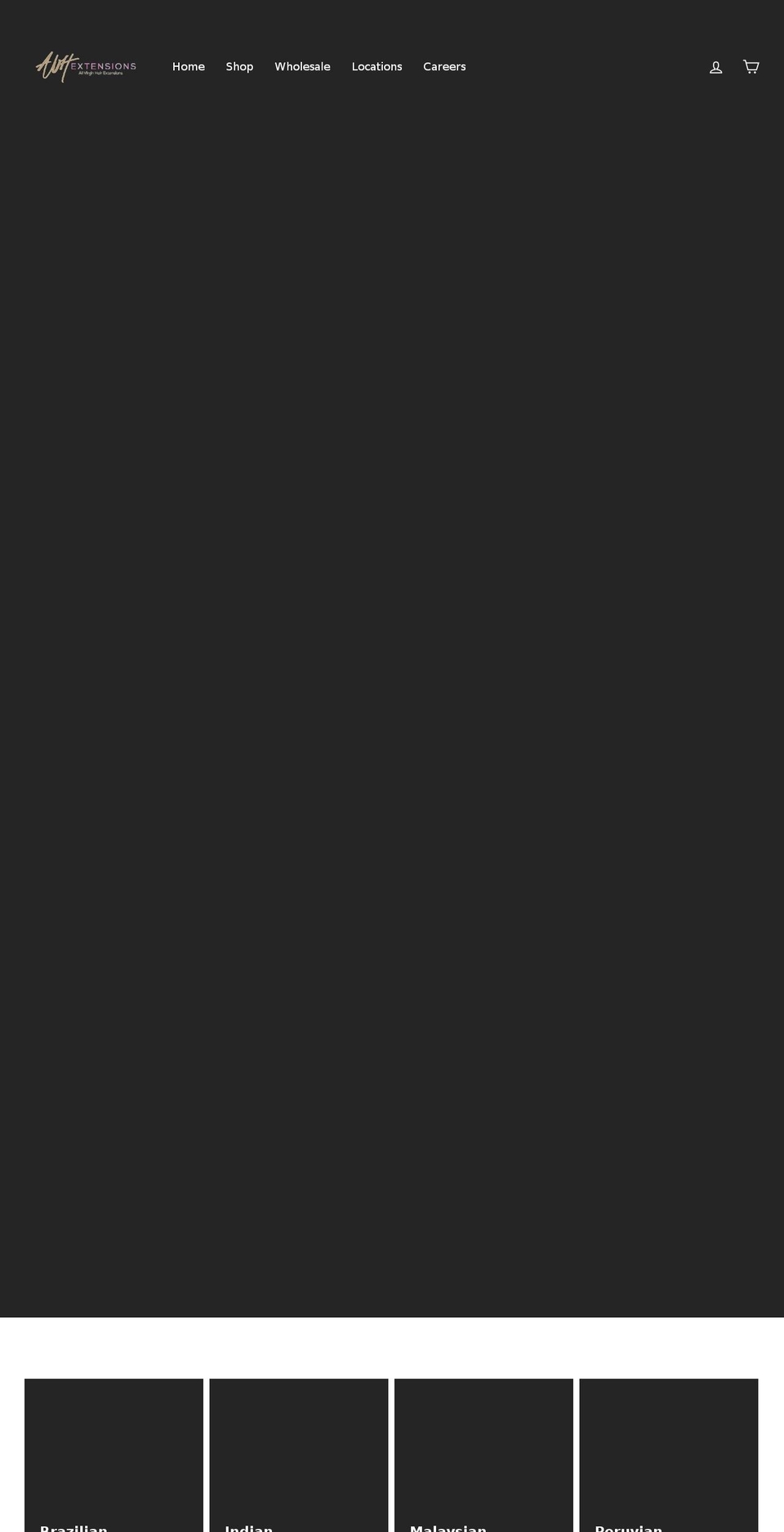 allvirginhairoakland.com — Shopify storefront screenshot
