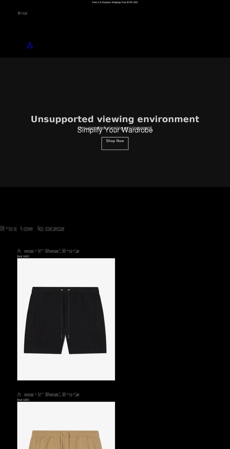 allwear.com shopify website screenshot