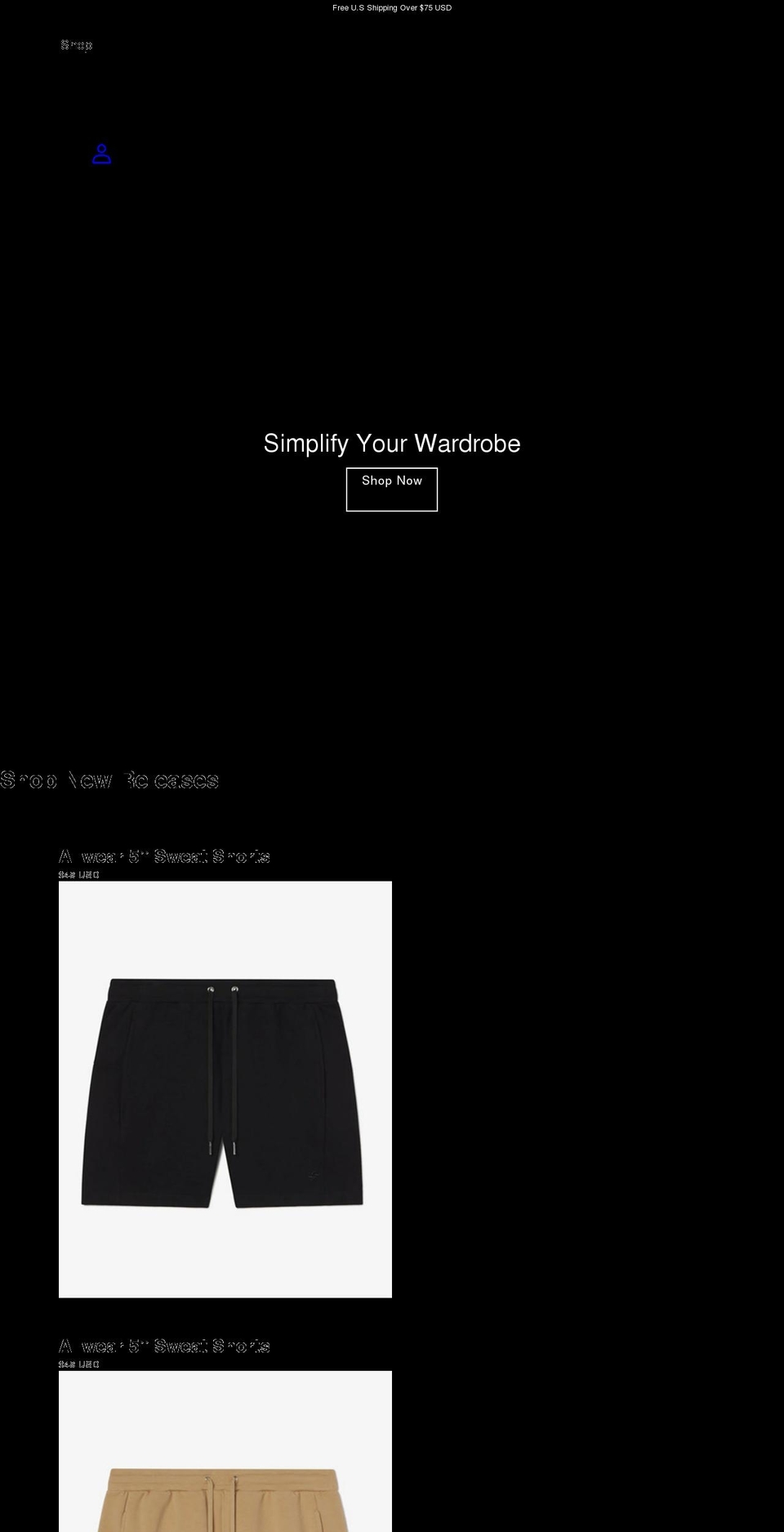 allwearapparel.com shopify website screenshot