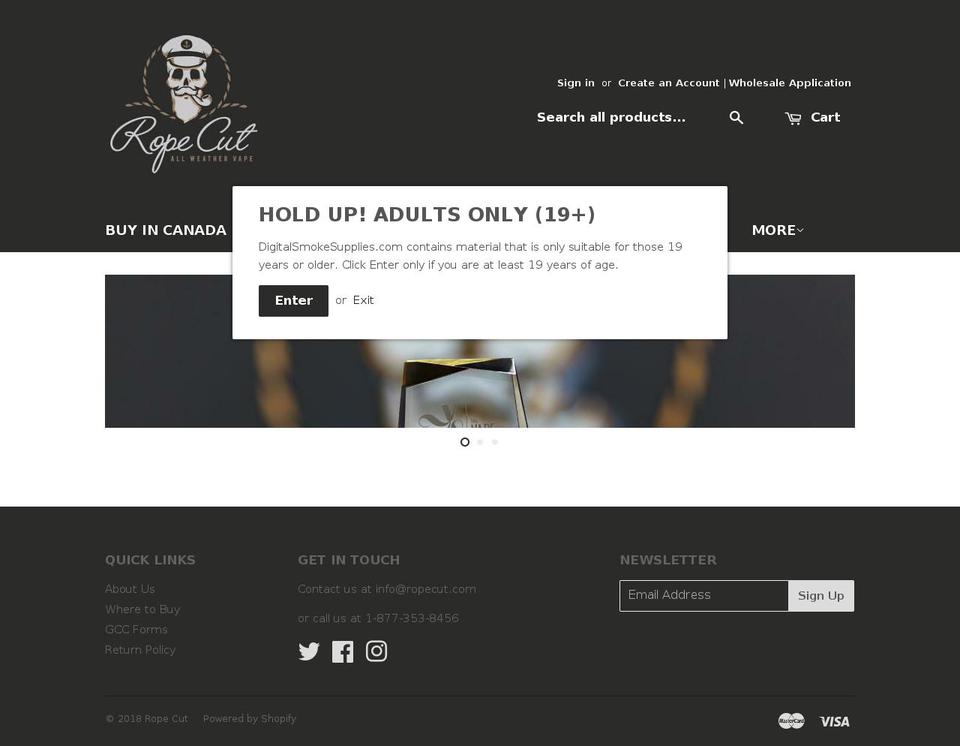 allweathervape.com — Shopify storefront screenshot